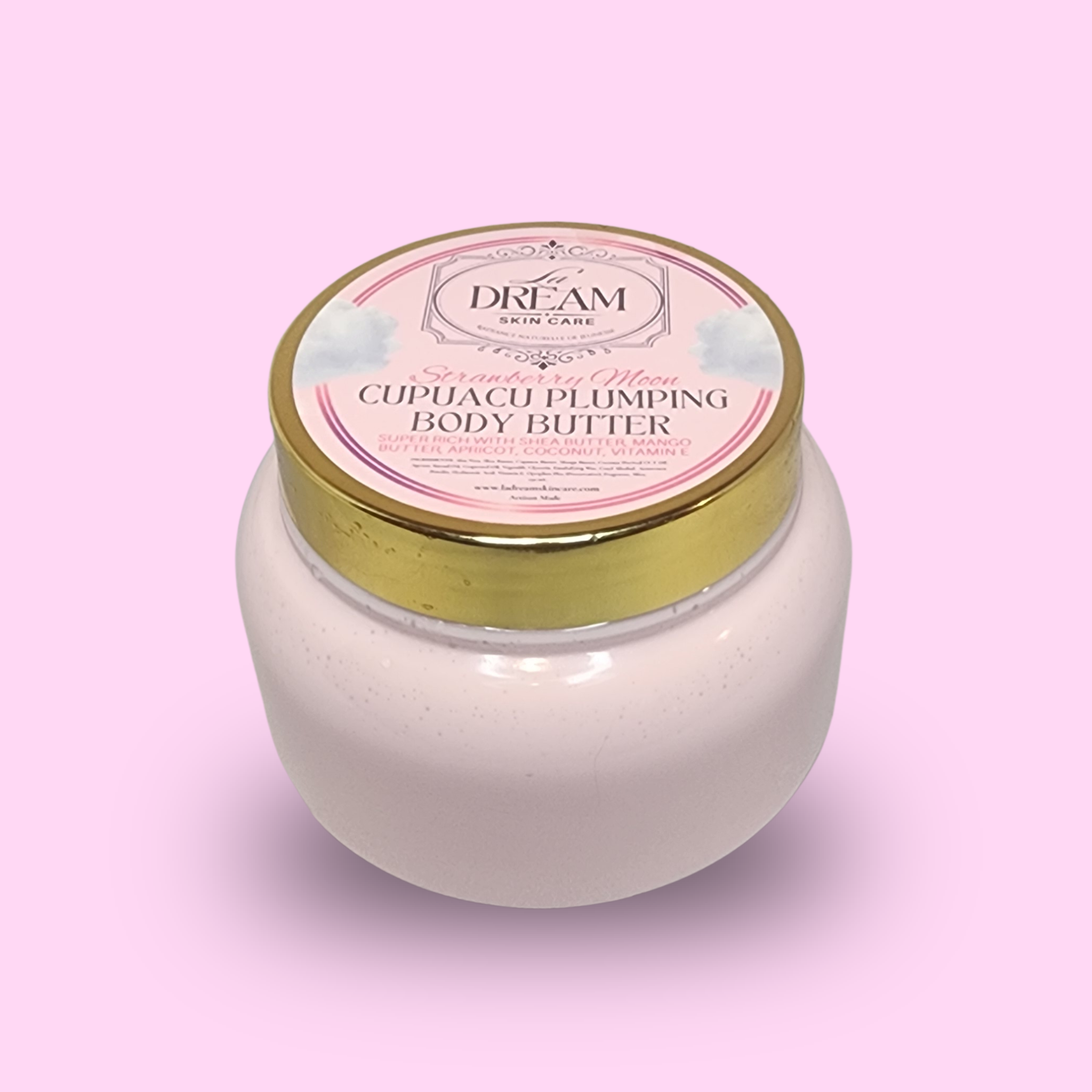 Sm Butter Cupuacu Plumping Body Butter - Strawberry Moon – Ebonshire Apothecary